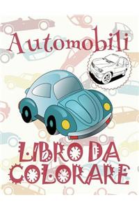 Automobili Libro da Colorare