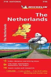 The Netherlands - Michelin National Map 715