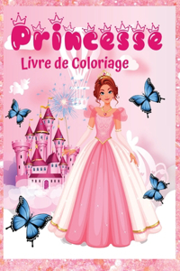 Princesse Livre de coloriage