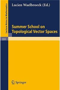 Summer School on Topological Vector Spaces