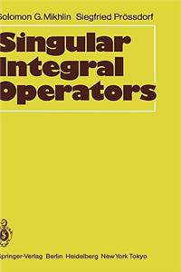 Singular Integral Operators