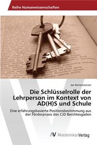 Schlüsselrolle der Lehrperson im Kontext von AD(H)S und Schule