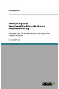 Entwicklung eines Eventmarketing-Konzepts für eine Produkteinführung