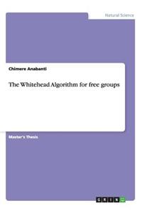 Whitehead Algorithm for free groups