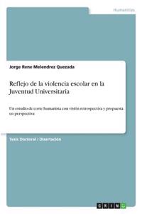 Reflejo de la violencia escolar en la Juventud Universitaria