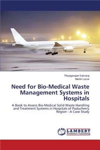 Need for Bio-Medical Waste Management Systems in Hospitals