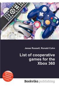 List of Cooperative Games for the Xbox 360