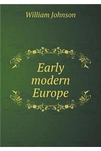 Early Modern Europe