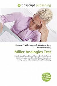 Miller Analogies Test