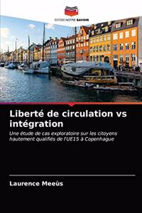 Liberté de circulation vs intégration