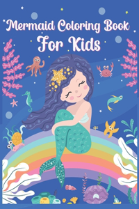 Mermaid Coloring Book for Kids