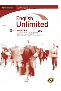 English Unlimited for Spanish Speakers Starter Teacher's Pack with DVD-ROM