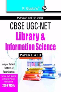 CBSE UGC-NET/SET: Library & Information Science (Paper II & III) Guide