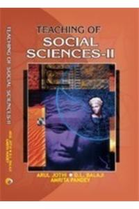 Teaching Of Social Sci.-ii-pb