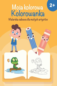 Kolorowa książeczka do kolorowania dla dzieci