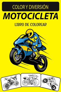 Motocicleta Libro de Colorear