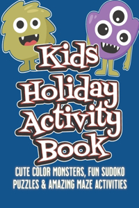Kids Holiday Activity Book
