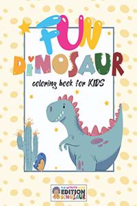 Fun Dinosaur Coloring book for kids