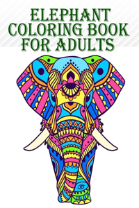 Elephant Coloring Book for Adults