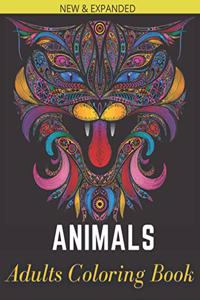 Animal Adults Coloring Book