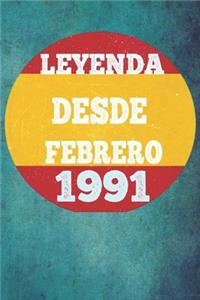Leyenda Desde Febrero 1991