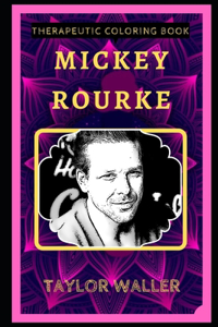 Mickey Rourke Therapeutic Coloring Book