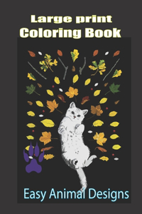 Large Print Coloring Book