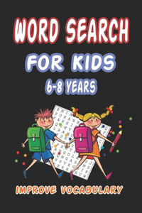 Word Search for Kids 6-8 Years Improve Vocabulary