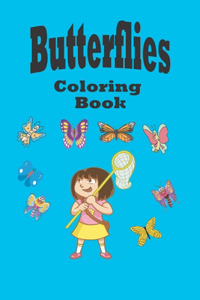 Butterflies Coloring Book