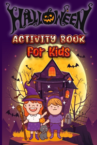 Halloween Activity Book For Kids