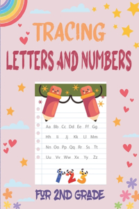 Tracing Letters and Numbers for 2nd Grade