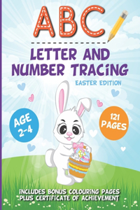 ABC Letter And Number Tracing Easter Edition