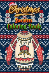 Christmas Sweater Coloring Book