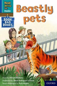 Read Write Inc. Phonics: Blue Set 6 Book Bag Book 8 Beastly pets