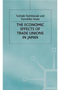 Economic Effects of Trade Unions in Japan