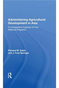 Administering Agricultur/H