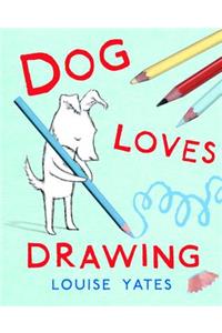 Dog Loves Drawing