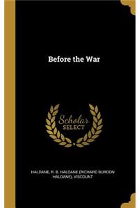 Before the War