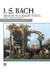 Menuet in G Major, Bwv Anh. 114