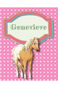 Handwriting and Illustration Story Paper 120 Pages Genevieve
