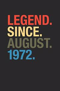 Legend Since August 1972