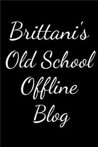 Brittani's Old School Offline Blog