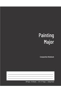 Painting Major Composition Notebook
