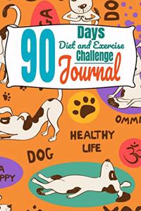 90 Days Diet And Exercise Challenge Journal