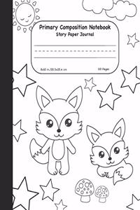 Primary Composition Notebook Story Paper Journal