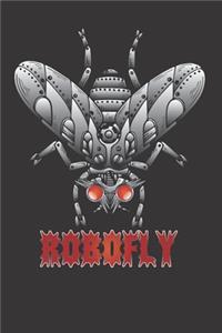Robot Fly Robofly Notebook Journal