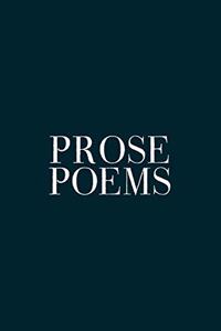 Poetic Form (Prose Poems) Notebook