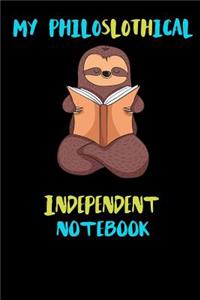 My Philoslothical Independent Notebook