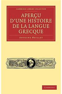 Aperçu d'une histoire de la langue grecque