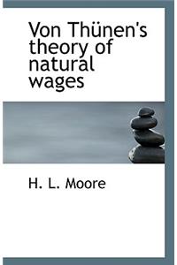 Von Thünen's theory of natural wages